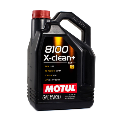 Масло моторное Motul 8100 X-clean+ C3 5W-30 5л 106377 Motul (фото №2)